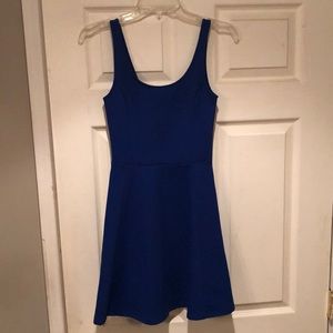 Royal blue dress